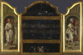 the workshop of Pieter Coecke van Aalst The Virgin and Child Enthroned A4 Photo Print