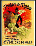 theatre de l'opera jules cheret 1896 poster Advert A4 Photo Print