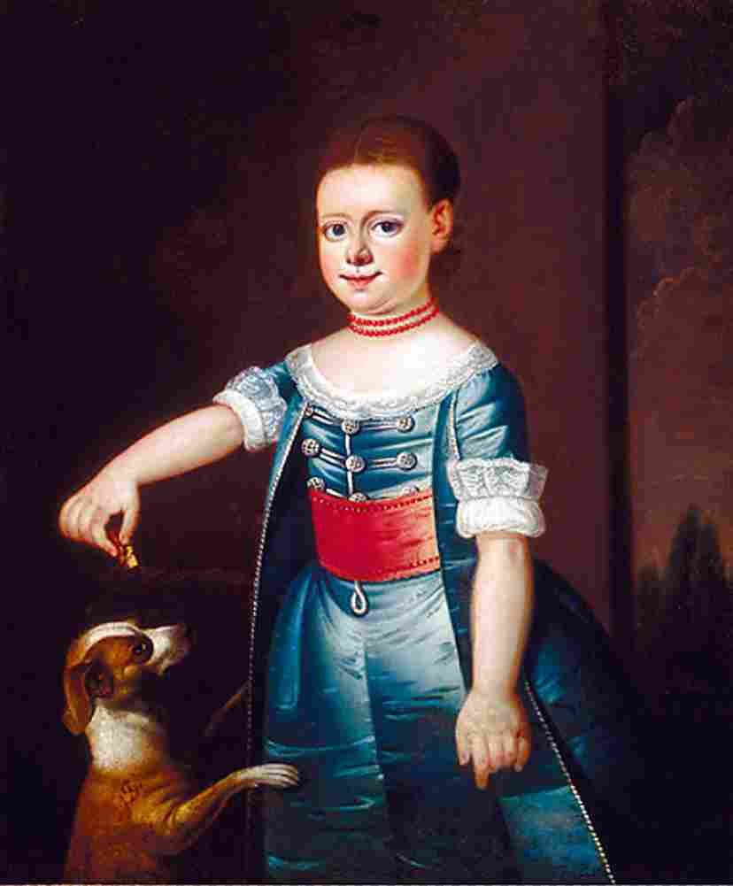theus Portrait Of A Child Art A4 Photo Print