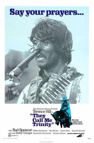 they call me trinity  01 film star poster A4 Photo Print
