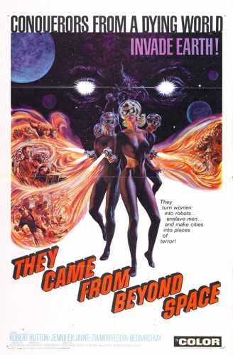 they came from beyond space  01 film star poster A4 Photo Print