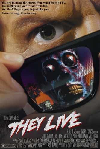 they live  01 film star poster A4 Photo Print