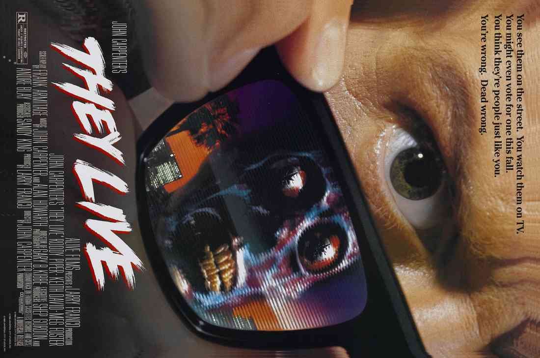 they live poster 01 A4 Photo Print