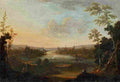 thiele view over the river elbe to baroque dresden Art A4 Photo Print