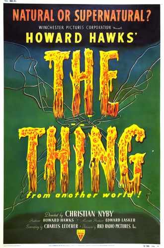 thing from another world  02 film star poster A4 Photo Print