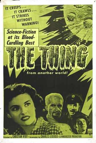 thing from another world  08 film star poster A4 Photo Print