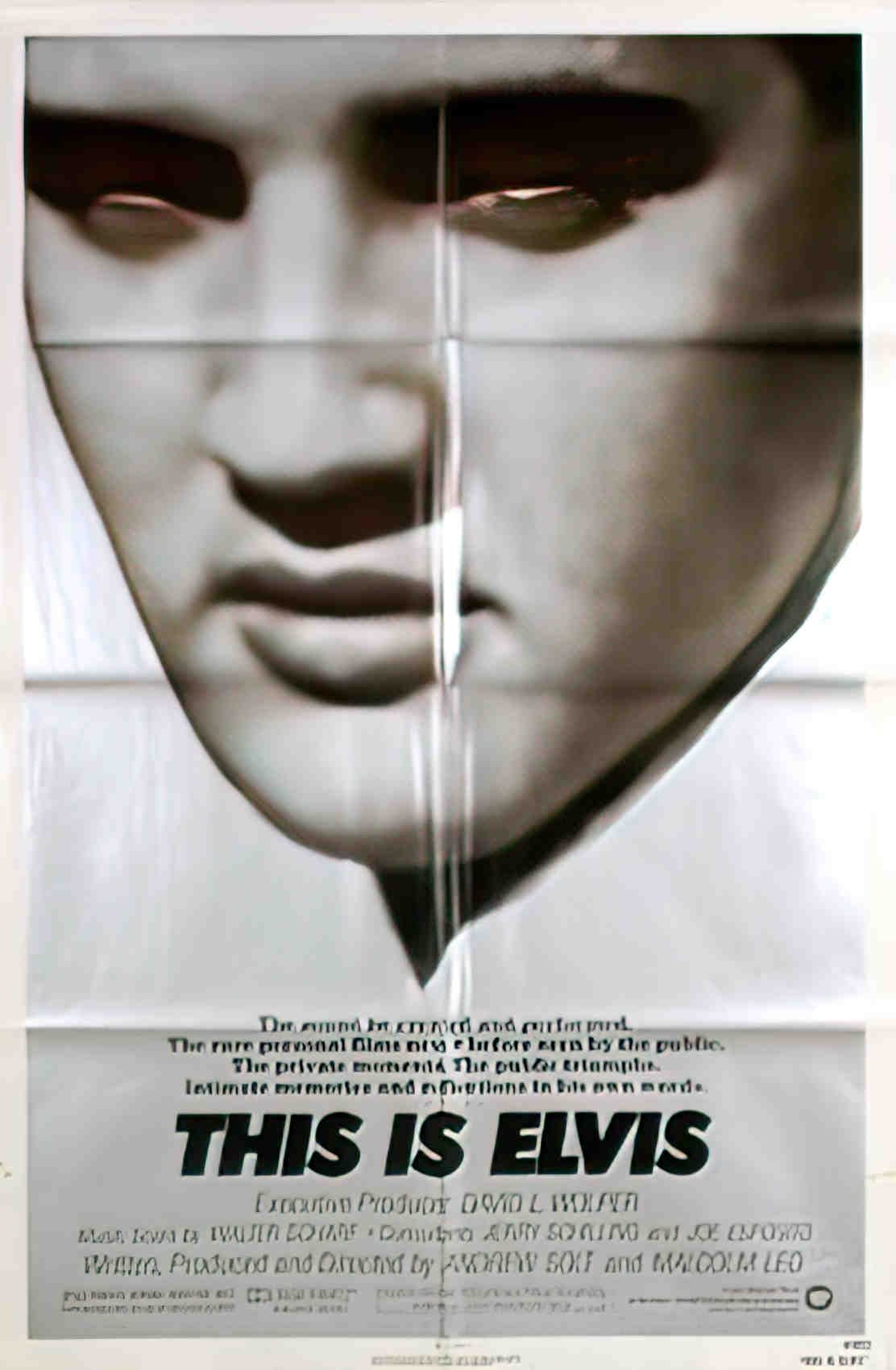 this is elvis us 1sh Advert A4 Photo Print