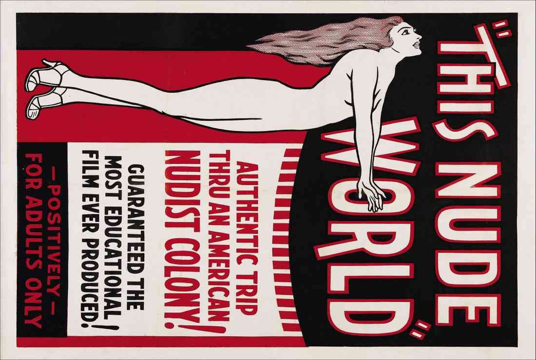 this nude world poster 01 A4 Photo Print