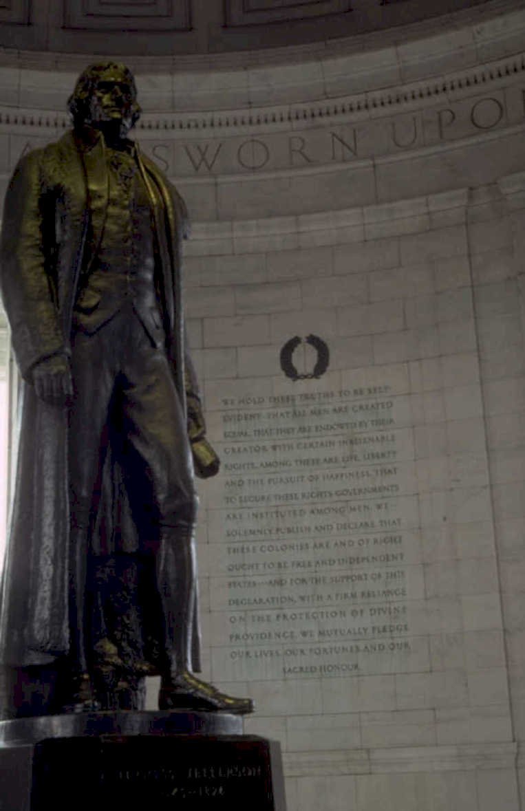 thomas jefferson lincoln 1980s 1990s A4 Photo Print