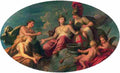 thor Allegorical Group Representing London Justice Prudence Temperance and Fortitude Art A4 Photo Print