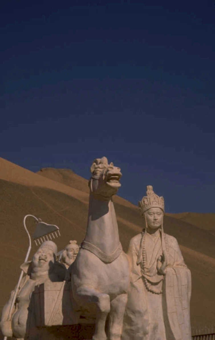 thousand buddha horse 1980s 1990s A4 Photo Print
