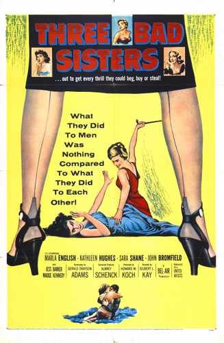 three bad sisters  01 film star poster A4 Photo Print