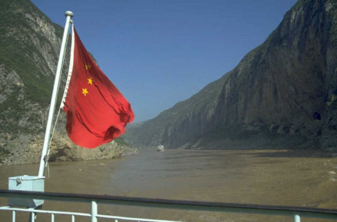 three gorges dam 1980s 1990s A4 Photo Print