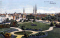 three spires coventryVintage 1880s 1900s A4 Photo Print