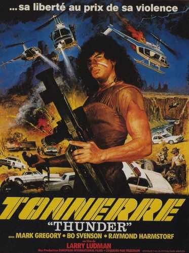thunder 1983  01 film star poster A4 Photo Print