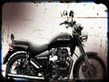 thunderbird 350 1 A4 Photo Print Motorbike Vintage Aged