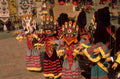 tibetan mask puppets 1980s 1990s A4 Photo Print