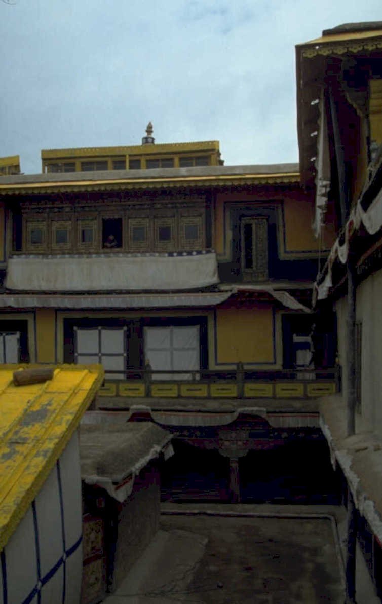 tibetan monastery norbulingka 1980s 1990s A4 Photo Print
