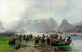 tide Sinclairs Landing in Romsdal Art A4 Photo Print