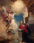 tie Annunciation Art A4 Photo Print