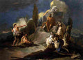 tie Apollo and Marsyas Art A4 Photo Print