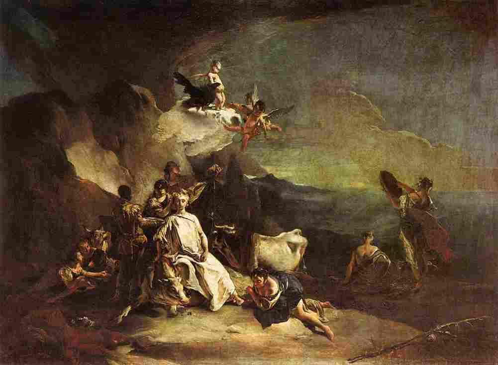 tie The Rape of Europa Art A4 Photo Print