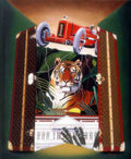 tiger vuiton by Razzia Vintage Advert A4 Photo Print