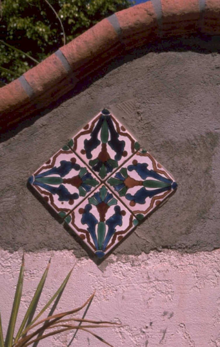 tile pattern detail 1980s 1990s A4 Photo Print
