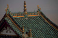tile roof temple 1980s 1990s A4 Photo Print
