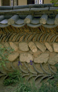 tiled roof tiles 1980s 1990s A4 Photo Print