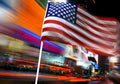 times square flag Flags1980s A4 Photo Print