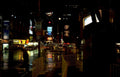times square night 1 Vintage A4 Photo Print