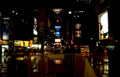 times square night 5 Vintage A4 Photo Print