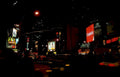 times square nightcity Vintage A4 Photo Print
