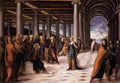 tin Christ and the Woman Taken in Adultery Art A4 Photo Print