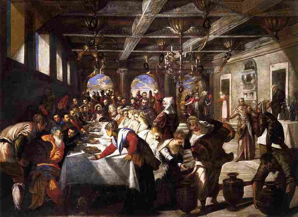 tin Marriage at Cana Art A4 Photo Print