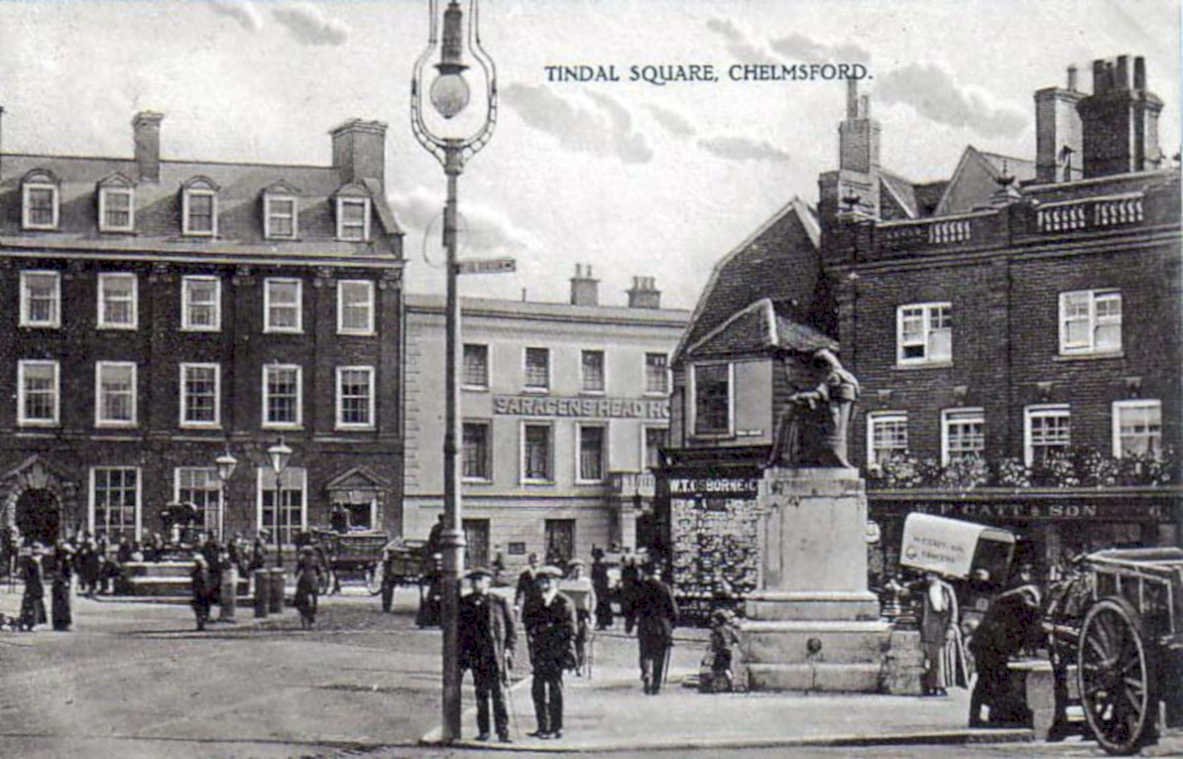 tindal square horsesVintage 1880s 1900s A4 Photo Print