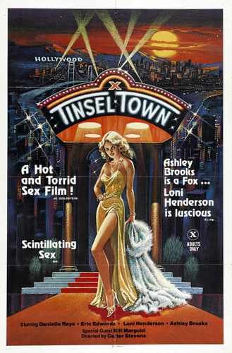 tinsel town  01 film star poster A4 Photo Print