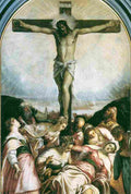 tintoretto crucifixion Art A4 Photo Print