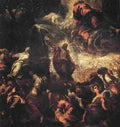 tintoretto moses bringing forth water from the rock Art A4 Photo Print