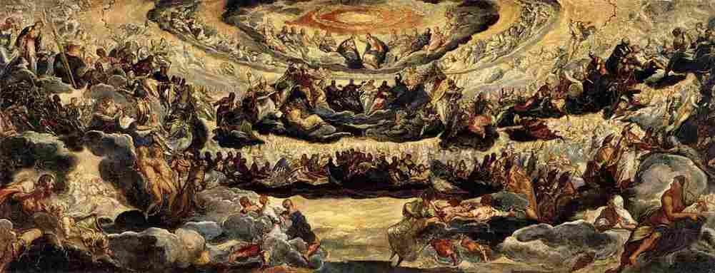 tintoretto paradise Art A4 Photo Print