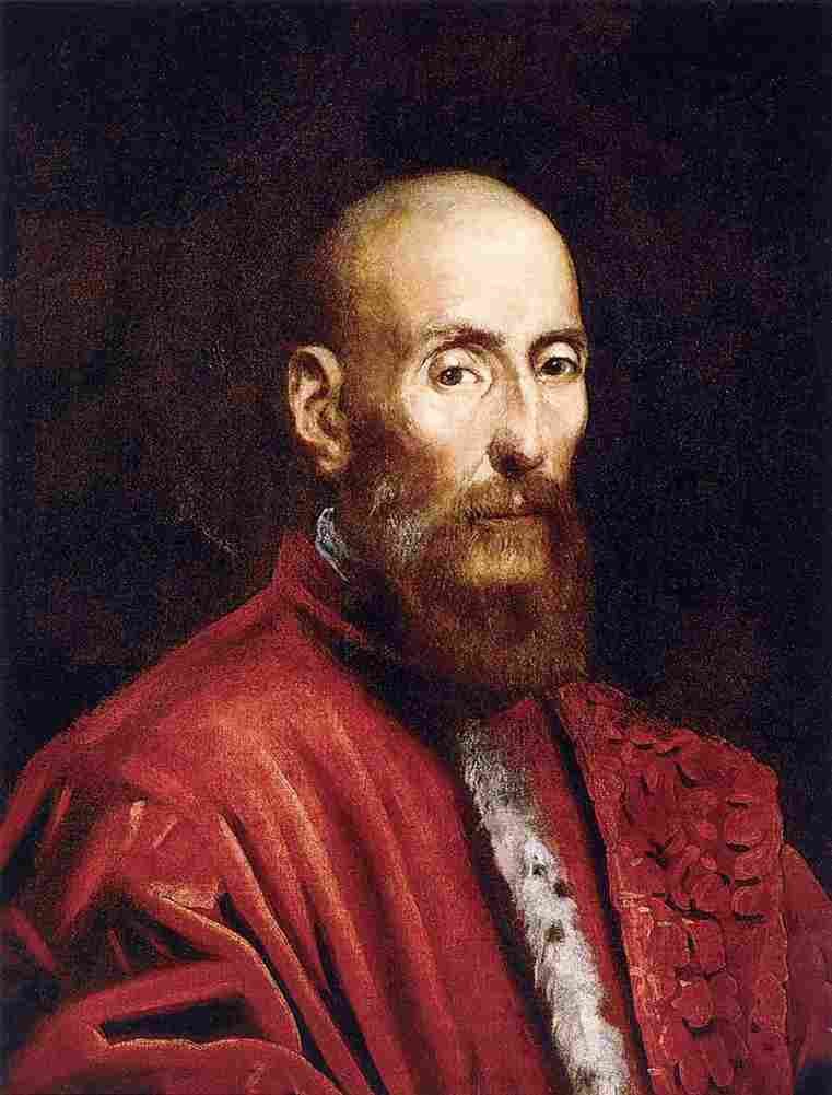 tintoretto portrait of a senator Art A4 Photo Print
