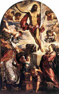 tintoretto the resurrection of christ Art A4 Photo Print