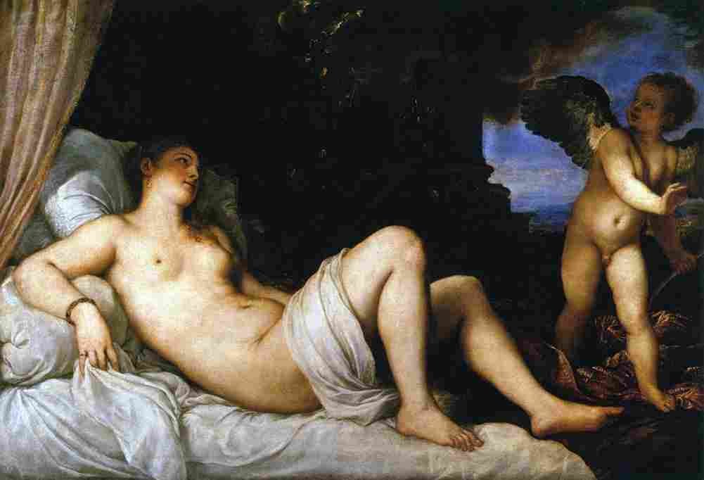 tit Danae Two Art A4 Photo Print