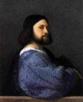 tit the man with the blue sleeve Art A4 Photo Print