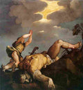 titian david and goliath Art A4 Photo Print