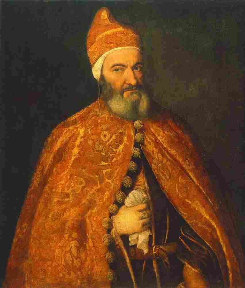 titian doge marcantonio trivisano Art A4 Photo Print