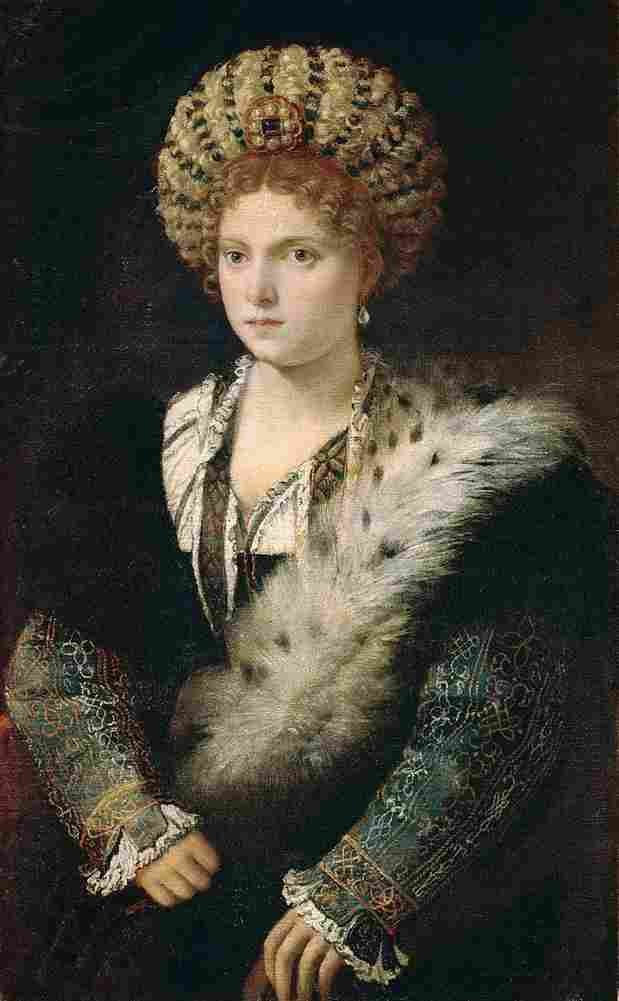titian isabella d este Art A4 Photo Print