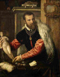 titian jacopo de strada Art A4 Photo Print