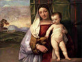 titian madonna and child Art A4 Photo Print